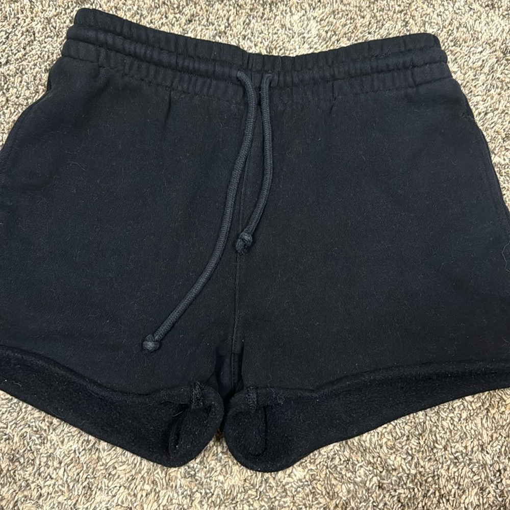 TNA cozy fleece boyfriend shorts